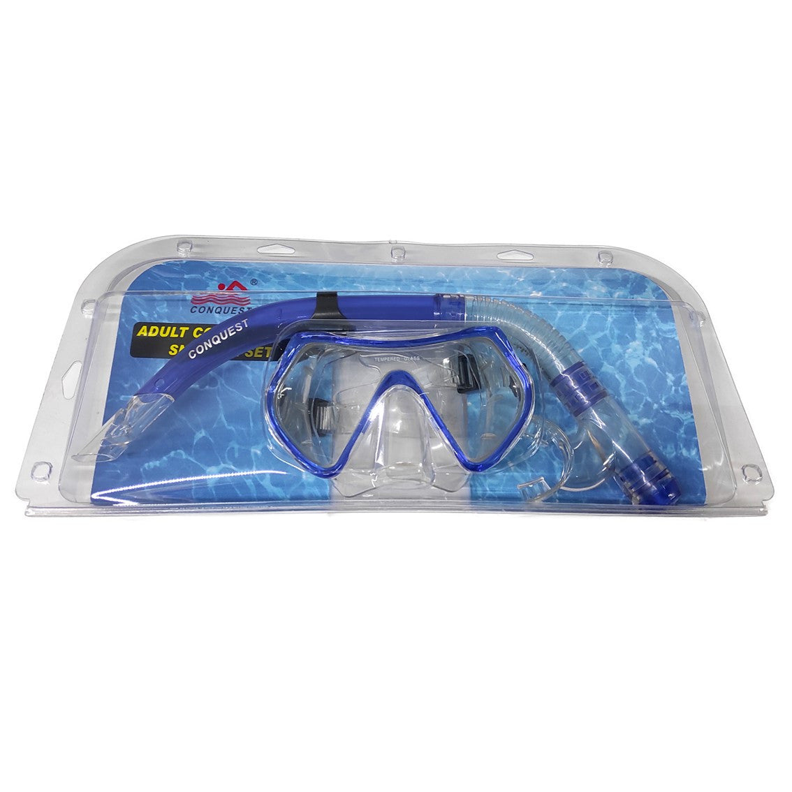 Careta Con Snorkel Vidrio Templado