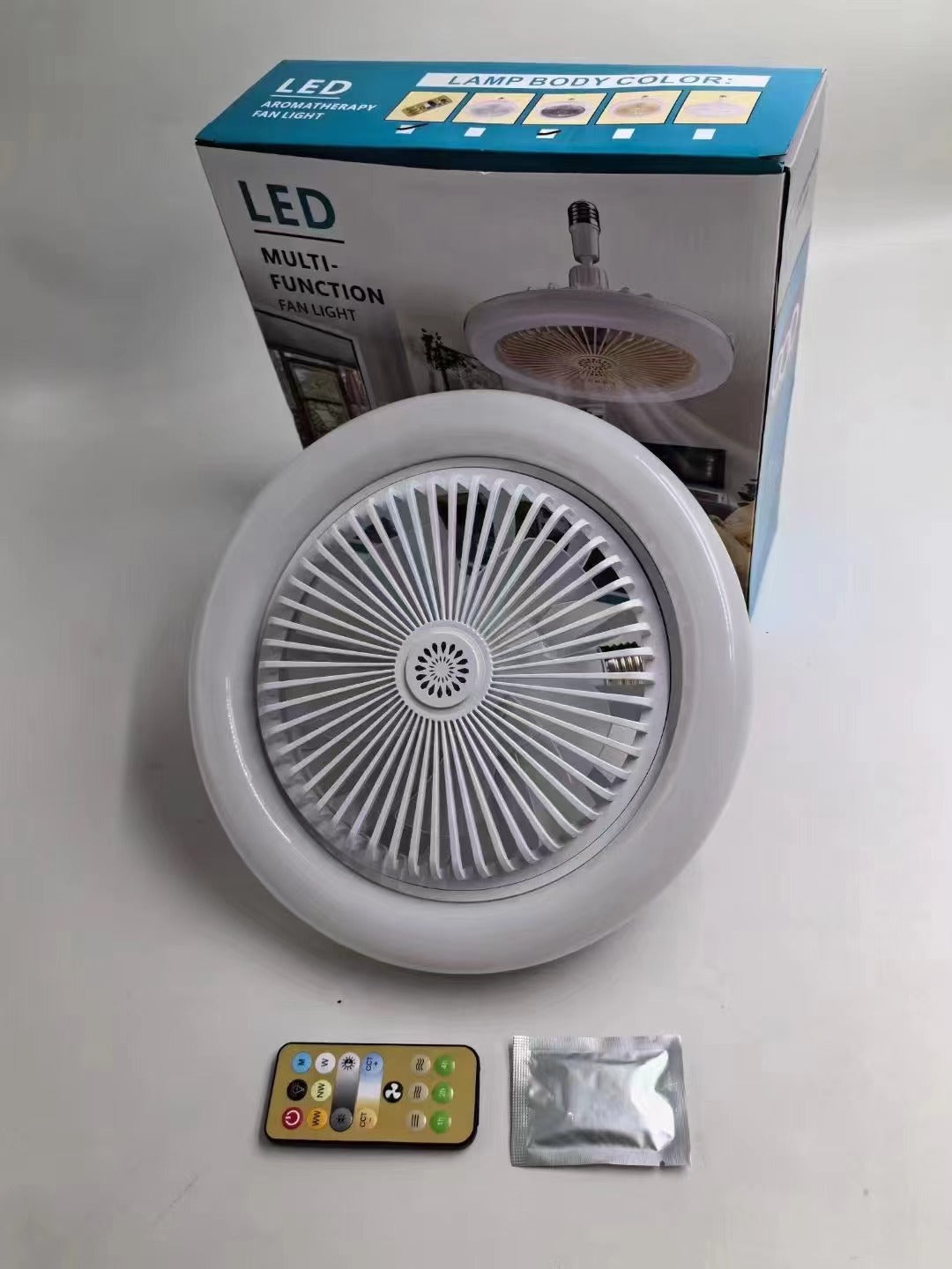 Bombillo Ventilador Luz Led