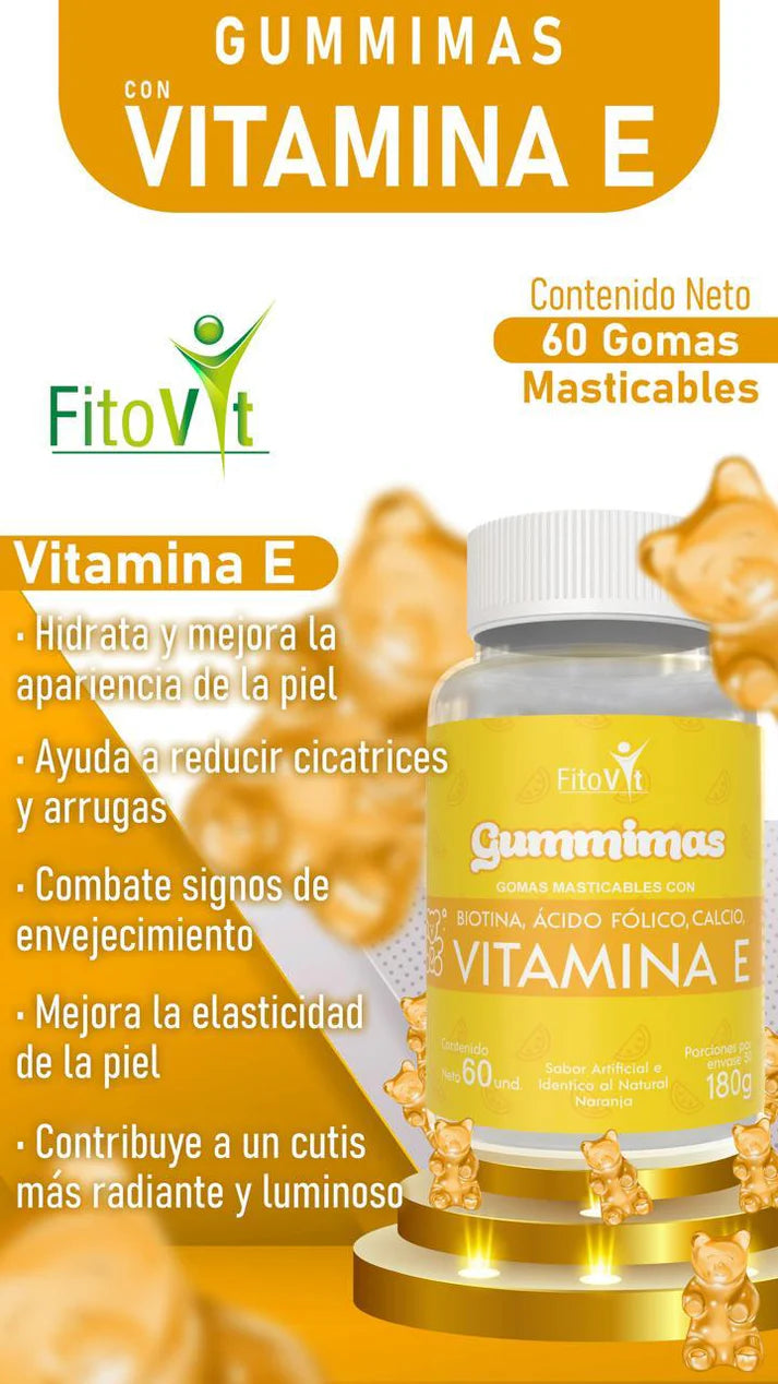 Vitamina E Gomas X60und Fitovit