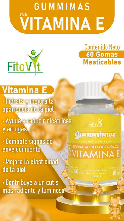 Vitamina E Gomas X60und Fitovit