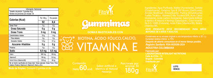Vitamina E Gomas X60und Fitovit